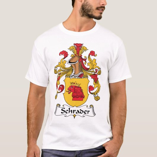 Schrader Family Crest T-shirt (Voorkant)