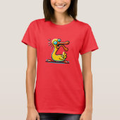 Schräge Crazy Ente T-shirt (Voorkant)
