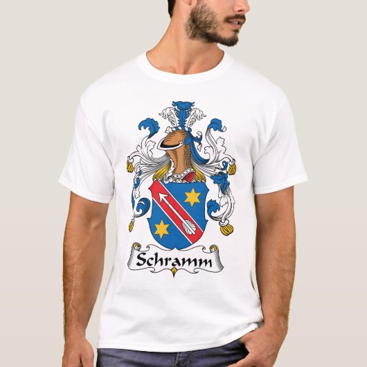 Schramm Family Crest T-shirt (Voorkant)