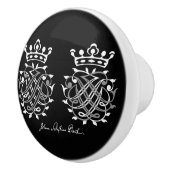 Schrankgriff mit Johann Sebastian Bach Siegel Keramische Knop (Rechts)