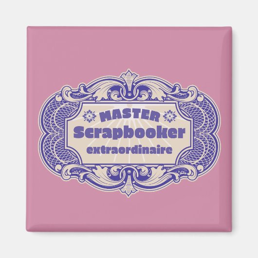 Schrapboek Ambachtsman Magneet (Voorkant)