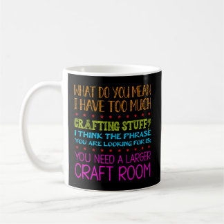 Schrapboekende Crafting Stuff - Handgemaakte Scrap Koffiemok