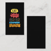 Schrapboekende Humor Funny Cratigs Book Lover Visitekaartje (Voorkant / Achterkant)