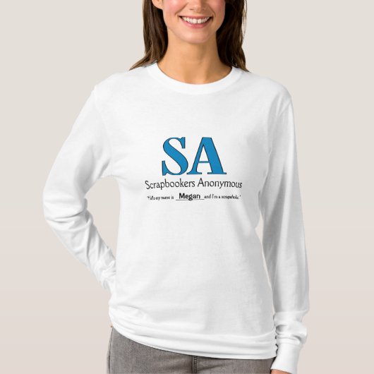 Schrapboekingen L/S T-shirts (Voorkant)