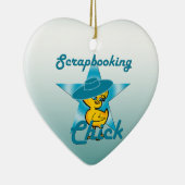 Schrapboekje 7 keramisch ornament (Rechts)