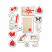 Schrapboekje Sticker (Voorkant)