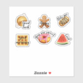 Schrapboekkoek Sticker (Vel)