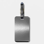 Schrapboekmaker Zilver “Creatieve Sappen” Bagagelabel (Achterkant verticaal)