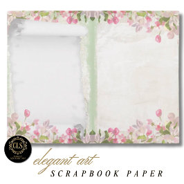 Schrapboekpapier – Vintage Bloemenselectie 2