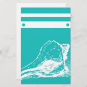 Schrapboekpapier voor riolen briefpapier (Voorkant / Achterkant)