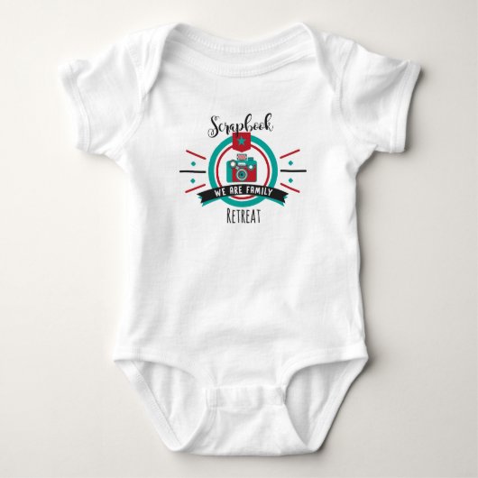 Schrapboekretraite T-shirt (Voorkant)