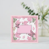 Schrapboekroze (Staand voorkant)