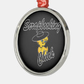 Schrapboeksteen #4 metalen ornament (Links)