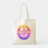 Schrapbookers en Ambachtslieden Tote Bag (Achterkant)