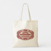 Schrapbookers en Ambachtslieden Tote Bag (Achterkant)