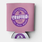 "Schraplaarkers - knippen, plakken en herhalen" Blikjeskoeler (Voorkant)