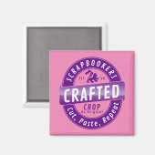 "Schraplaarkers - knippen, plakken en herhalen" Magneet (Voorkant / Achterkant)