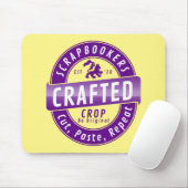 "Schraplaarkers - knippen, plakken en herhalen" Muismat (Met muis)