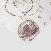 Schrappen Journaal achtergrond achtergrond ontlepa Tissuepapier (Detail)