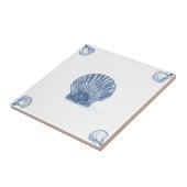 Schrappen met shell-hoeken verwijderen tegeltje (Zijkant)