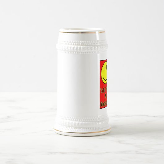 Schrappen T, lichtkleuren Bierpul (Center)