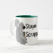 Schrappende eekhoorn Mok (Voorkant links)