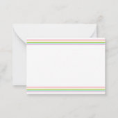 Schrappende regenboogkleuren Blanco Sjabloon legan (Achterkant)