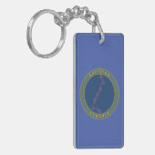 Schrappende Sleutelhanger (Voorkant Links)