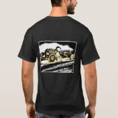 Schrapper - zware apparatuur - Gepersonaliseerd T-shirt (Achterkant)