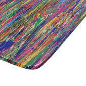 Schrapping 6 x 7 deco Glass Cutting Board Snijplank (Hoek)