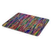 Schrapping 6 x 7 deco Glass Cutting Board Snijplank (Hoek)