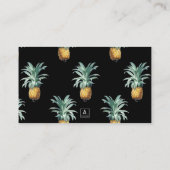 Schrapping anananas plaatskaartje (Achterkant)