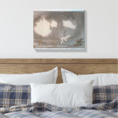Schrapping K7 1986 gemengd-media canvas Afdruk (Insitu (Slaapkamer))