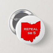 Schrapping Ohio SB5-stemknoppen Ronde Button 5,7 Cm (Voorkant /achterkant)