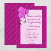 Schrapping/uitnodiging voor het aanhalen van vaart kaart (Voorkant / Achterkant)