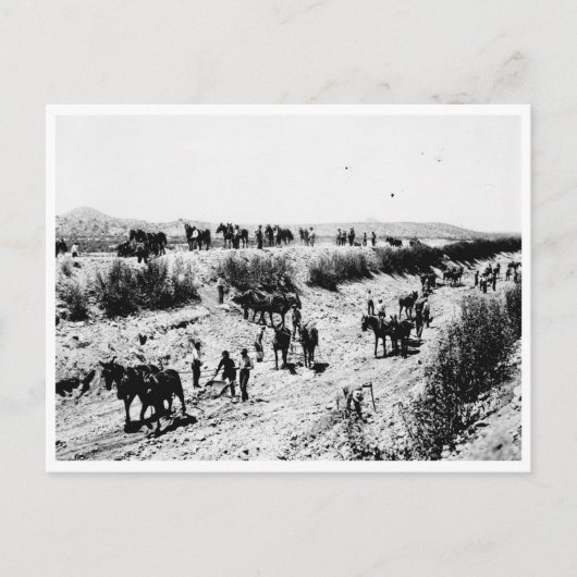 Schrapping van het Arizona-kanaal Briefkaart (Voorkant)