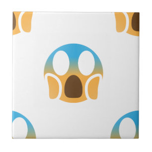 schream emoji tegeltje
