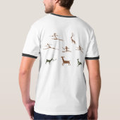 Schreckengost-shirt met primitief ontwerp t-shirt (Achterkant volledig)