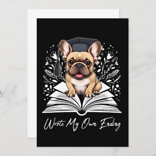 Schreef Mijn Eigen Einde Kaart (Voorkant / Achterkant)