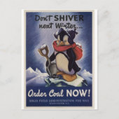 Schreef nu geen volgende winterbestelling. briefkaart (Voorkant)