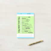 Schreeuw de erkenning van werknemers na de IT-awar Post-it® Notes (Op bureau)