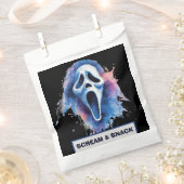 Schreeuw en snack | Halloween Snoep Favoriete Tass Bedankzakje (Geknipt)