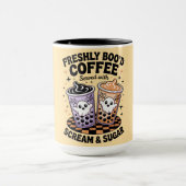 Schreeuw en suiker Halloween koffie Mok (Midden)