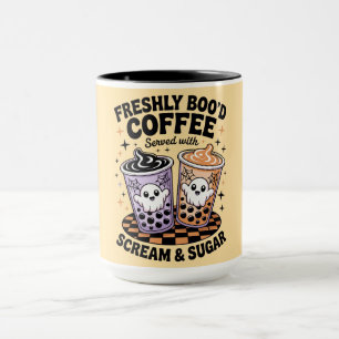 Schreeuw en suiker Halloween koffie Mok