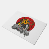 Schreeuw Halloween Deurmat (Schuin)