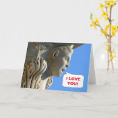 Schreeuw het hardop! - Toren van Pisa, Italië - ka Kaart (Gele Bloem)