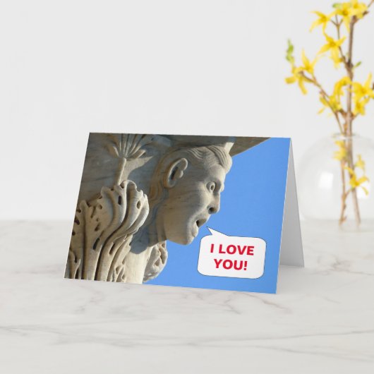 Schreeuw het hardop! - Toren van Pisa, Italië - ka Kaart (Gele Bloem)