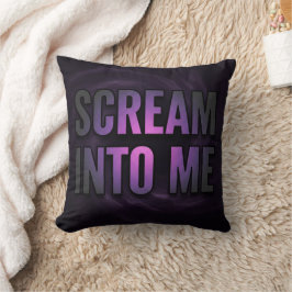 Schreeuw in Me | Migraine Stemming Kussen