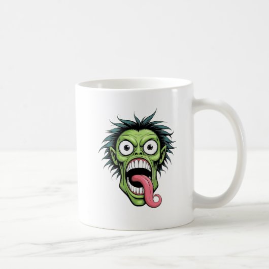 Schreeuw Monster Halloween Koffiemok (Rechts)