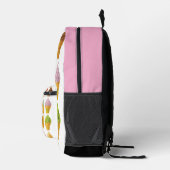 Schreeuw om ijs bedrukte rugzak (Rechts)